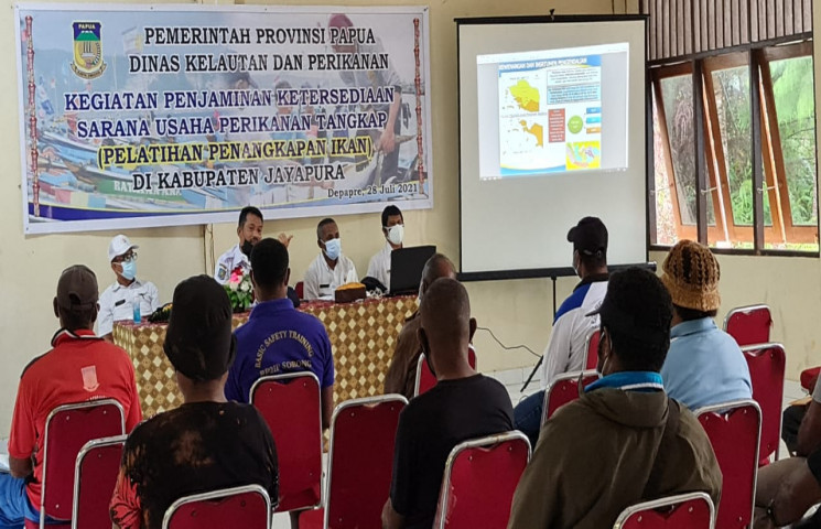 DKP Papua  Tingkatkan Pengetahuan dan Keterampilan Nelayan Depapre
